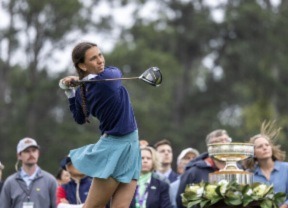 Cayetana Fernández revoluciona Augusta National y termina cuarta