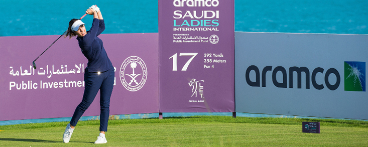 Georgia Hall anota 65 golpes para liderar el Aramco Saudi Ladies International