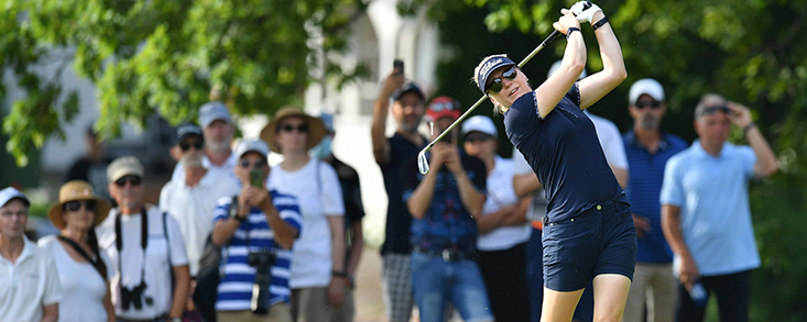 Ursula Wikstrom toma ventaja con Noemí Jiménez y Harang Lee en el top ten