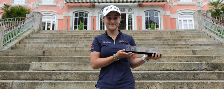 Primera victoria de la amateur Sara Brentcheneff