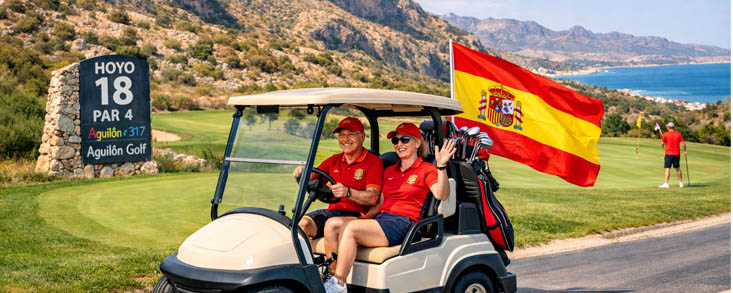 Aguilón Golf, epicentro del circuito Le Club en un sábado con sabor a final del mundial