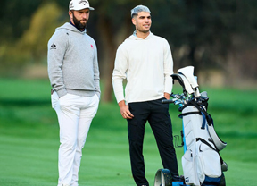 Alcaraz disfruta de su gran pasión junto a Jon Rahm