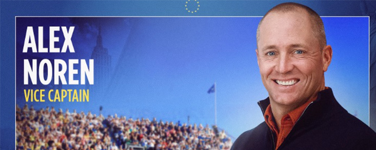 Alex Noren, el último fichaje de Luke Donald en el staff del equipo