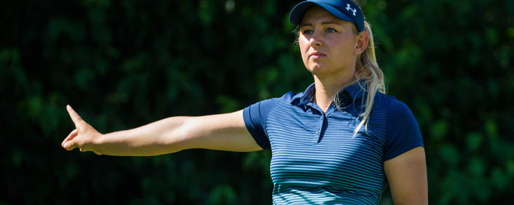 Emily Kristine Pedersen llega al liderato para soñar con su primera victoria en el LPGA