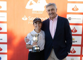 Brillante victoria de Ana Peláez a una semana del Open de España
