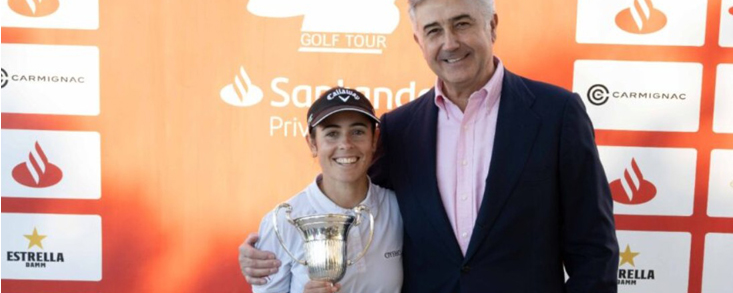 Brillante victoria de Ana Peláez a una semana del Open de España