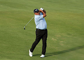 El ángel de la guarda del golf latino