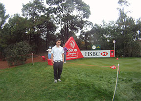 La hora del golf en China