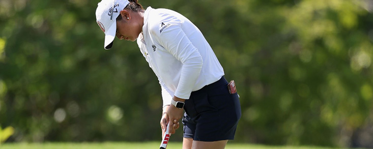 Jenny Bae se sitúa en cabeza con Carlota Ciganda, décima con -2 en el Top-10