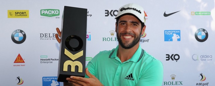 Segunda victoria de Adrián Otaegui que le coloca 14º en la Race to Dubai