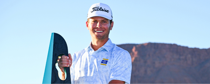 Michael Brennan irrumpe en el Bank of Utah con una victoria mágica en su tercer torneo