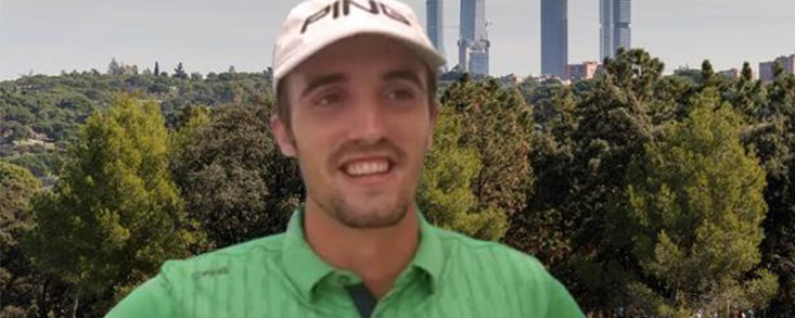 Alfonso Buendía, el mejor español tras la primera jornada de las previas de la Q-School