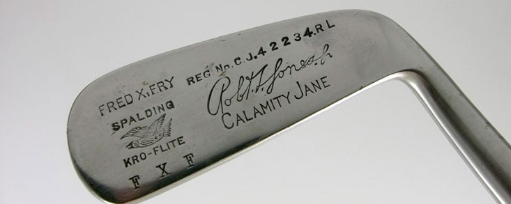 Un putter 'Calamity Jane' de Bobby Jones será subastado en 14 días