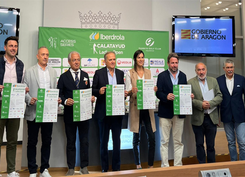 Calatayud será de nuevo capital del golf femenino europeo