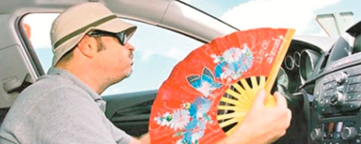La ola de calor dispara en un 59,6% las averías mecánicas en carretera