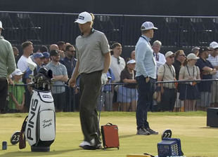 El campo de prácticas del The Open, en directo