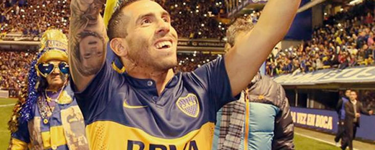 Carlos Tevez, estrella del fútbol y apasionado del golf