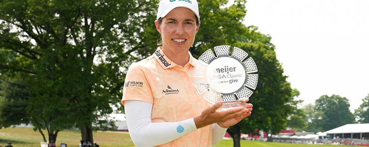 Carlota Ciganda suma su primera victoria en nueve años en el LPGA