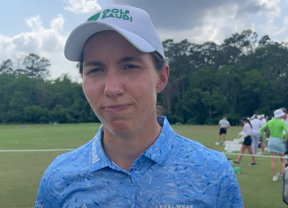 Carlota Ciganda: "Estoy muy motivada, me gusta el campo y el torneo"