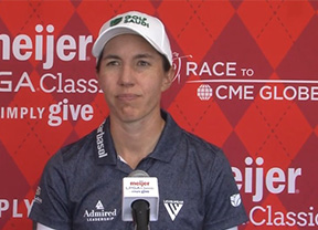 Carlota Ciganda colidera en Belmont con otras cinco jugadoras con -11