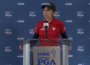 Carlota Ciganda se prepara para su reválida tras ganar el Meijer LPGA