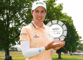 Carlota Ciganda defiende título en el Blythefield Country Club