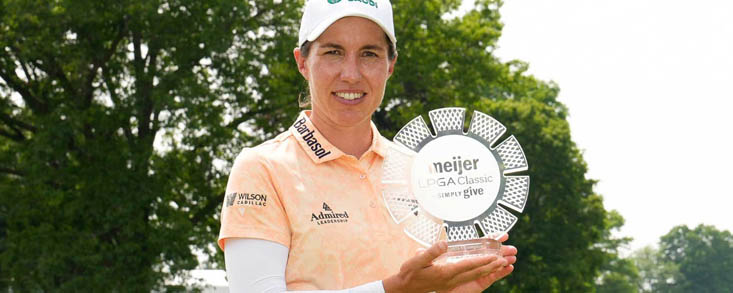 Carlota Ciganda defiende título en el Blythefield Country Club