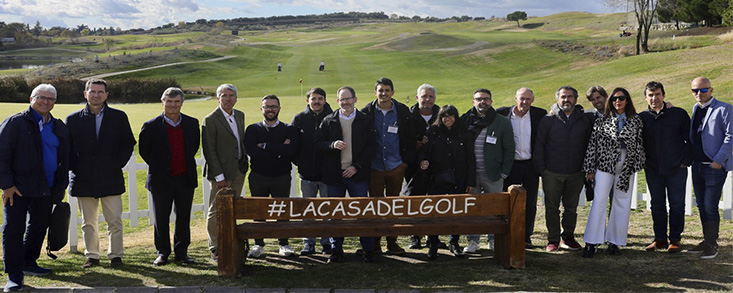 Mesa de trabajo con medios de comunicación para impulsar la difusión del golf
