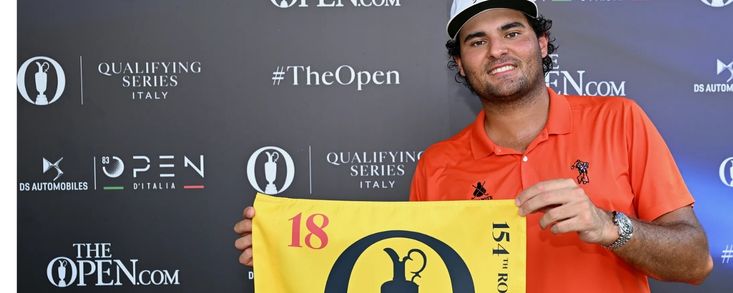 Eugenio Chacarra logra su segunda victoria consecutiva en Italia, gana su billete a The Open y mira al PGA Tour