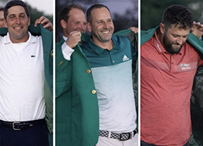 La increíble historia del golf español en el Masters de Augusta y sus seis Chaquetas Verdes