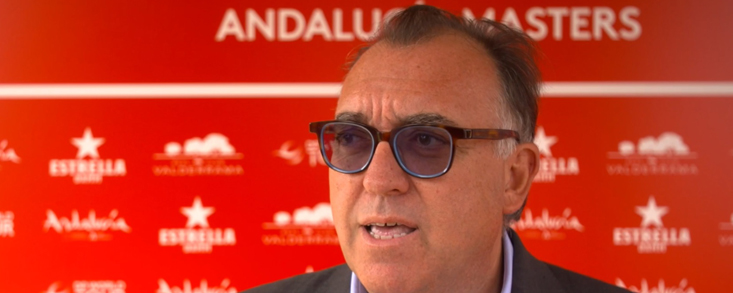 Arturo Bernal: 'La junta de Andalucía lleva apoyando al golf al máximo desde hace muchos años'