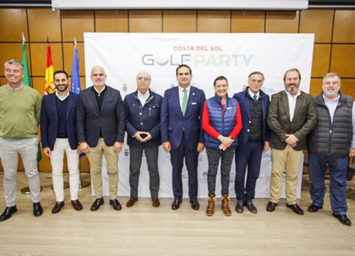 Benahavis presenta el mayor evento de promoción de la Costa del Sol, la Golf Party en Madrid en 14 horas de golf