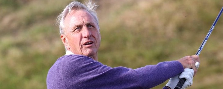 Adiós a Johan Cruyff, un enorme futbolista y a un gran aficionado al golf