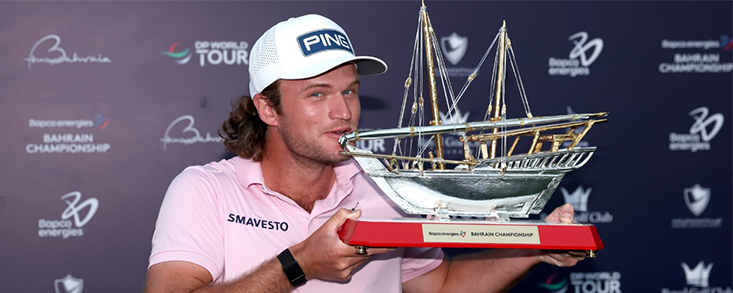 Freddy Schott gana su primer título del DP World Tour tras vencer a Calum Hill y Patrick Reed en un emocionante desempate