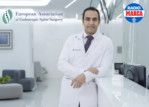 Dr. Ghassan Elgeadi: 'Cada vez hay más hernias cervicales, incluso entre los jóvenes'
