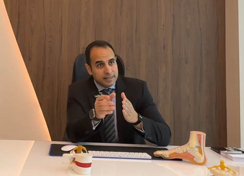 El Dr. Elgeadi destaca la importancia del pie en el rendimiento deportivo