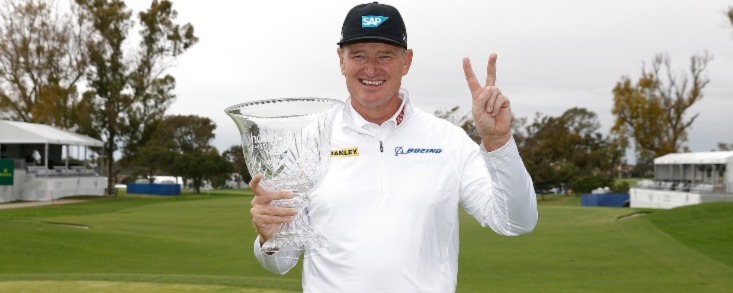 Ernie Els supera a Langer y Jiménez y se lleva el Hoag Classic