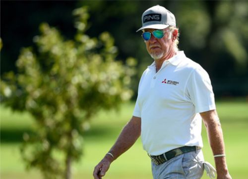 Jiménez saldrá a tres golpes del líder, Ernie Els