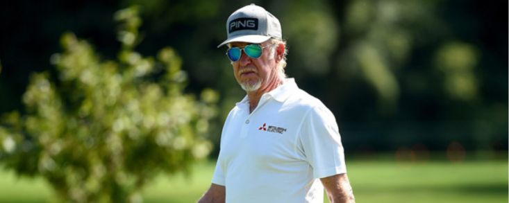 Jiménez saldrá a tres golpes del líder, Ernie Els