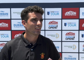 Pablo Ereño lidera en Sudáfrica con su mejor vuelta histórica de 62 golpes