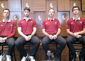 Rueda de prensa de los Fireballs con sorpresa incluida