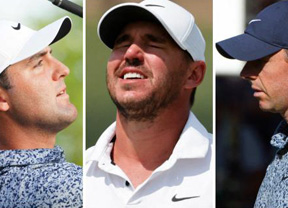 Scheffler, McIlroy y Koepka, grandes favoritos en las casas de apuestas