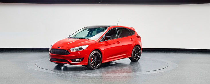 Elegantes Focus Red Edition y Black Edition de Ford