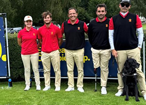 Protagonismo español en el estreno del Europeo Individual de Golf Adaptado