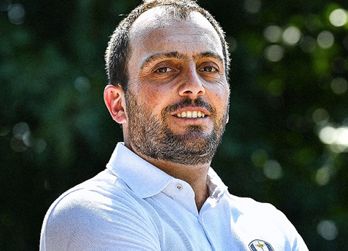 Francesco Molinari, segundo vicecapitán de Luke Donald en Adare Manor