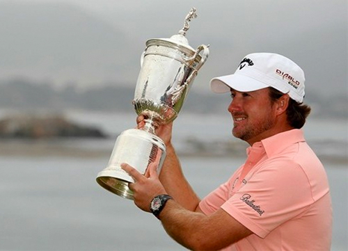 Graeme McDowell, el último ganador del U.S. Open en Pebble Beach