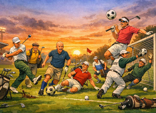 El mundo del deporte vibra entre balones y birdies
