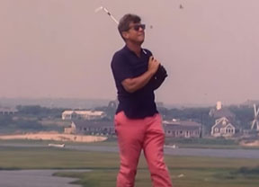 El golf, la afición favorita de JFK