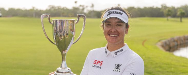 Hannah Green logra un triplete histórico en casa