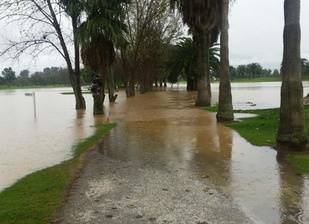 El golf no se salva de las riadas